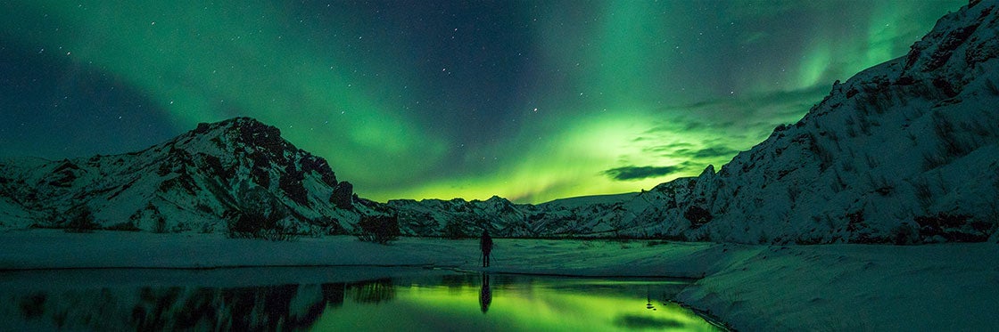 Northern Lights - Aurora Borealis in Iceland